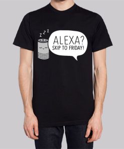 Meme Alexa Skip to Friday Hoodie 3