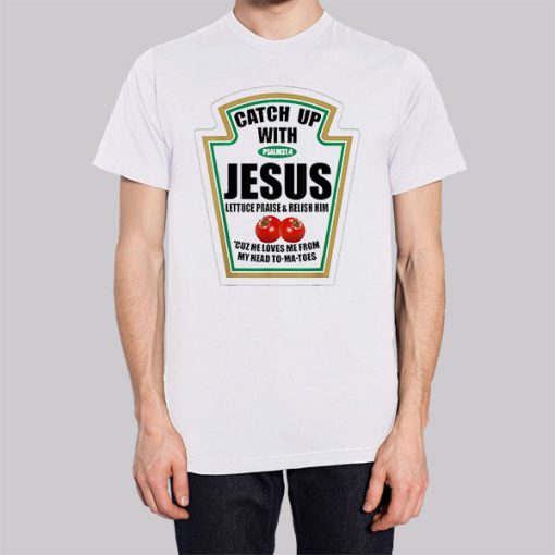 Meme Christian Ketchup With Jesus Hoodie