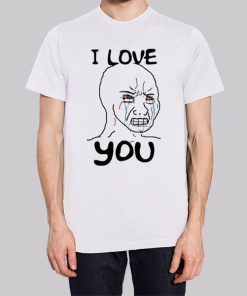 Meme I Love You Woke Wojak Hoodie 3