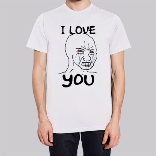 Meme I Love You Woke Wojak Hoodie