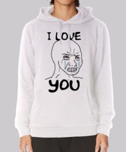 Meme I Love You Woke Wojak Hoodie 4