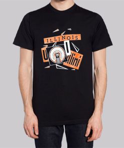 Meme Illini Vintage Illinois Hoodie 3