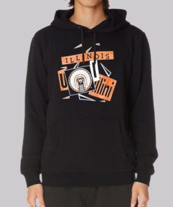 Meme Illini Vintage Illinois Hoodie 4