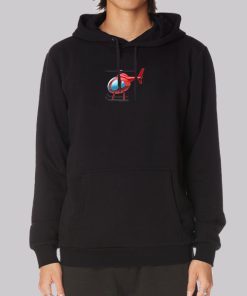 Merch by Tony Lopez Helicopter Hoodie Merch by Tony Lopez Helicopter Hoodie