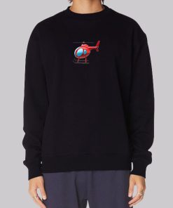 Merch by Tony Lopez Helicopter Hoodie