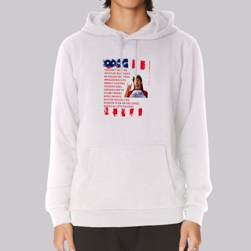 Merica 4th of July Joe Dirt Def Leppard Hoodie