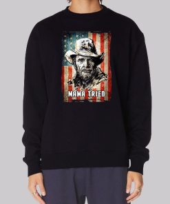 Merle Haggard Vintage Mama Tried Hoodie