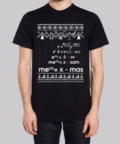 Merry Christmas Math Equation Ugly Hoodie 3