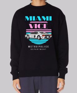 Metro Police Miami Vice Hoodie