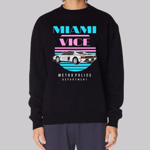 Metro Police Miami Vice Hoodie