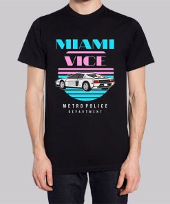 Metro Police Miami Vice Hoodie 3