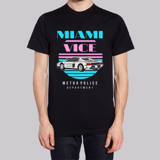 Metro Police Miami Vice Hoodie