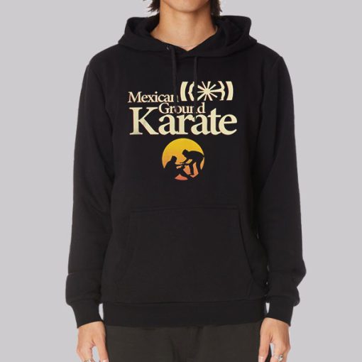 Mexican Ground Karate Rush Guard Hoodie