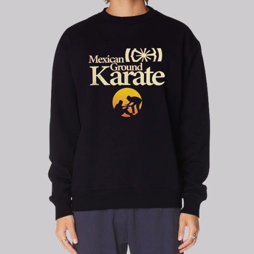 Mexican Ground Karate Rush Guard Hoodie