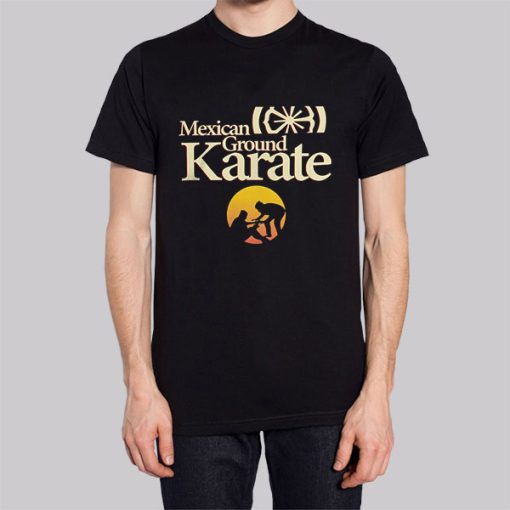 Mexican Ground Karate Rush Guard Hoodie