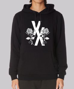Mgk Xx Rose Flowers Hoodie Mgk Xx Rose Flowers Hoodie