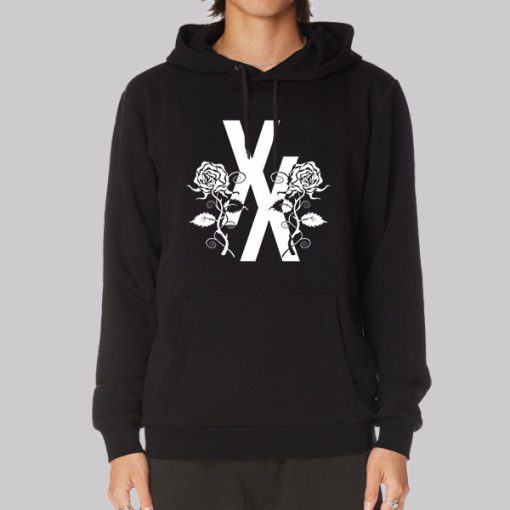 Mgk Xx Rose Flowers Hoodie