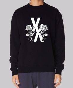 Mgk Xx Rose Flowers Hoodie