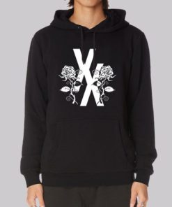 Mgk Xx Rose Flowers Hoodie 4