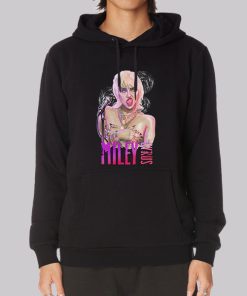 Midnight Sky Disco Miley Cyrus Hoodie Midnight Sky Disco Miley Cyrus Hoodie
