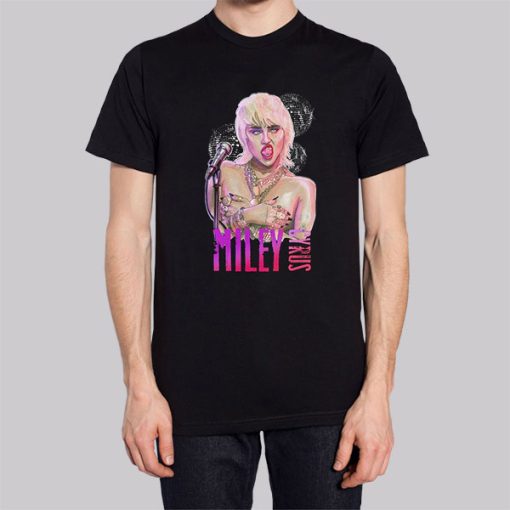 Midnight Sky Disco Miley Cyrus Hoodie