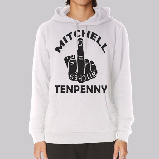 Mitchell Tenpenny Bitches Middle Finger Hoodie