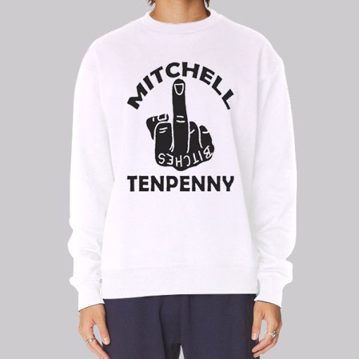 Mitchell Tenpenny Bitches Middle Finger Hoodie