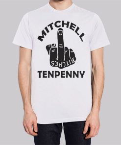 Mitchell Tenpenny Bitches Middle Finger Hoodie 3