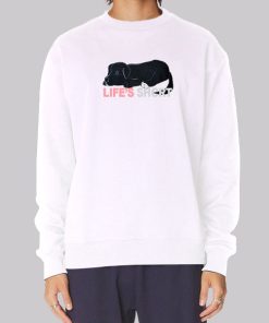 Molly Burke Merch Life Shorts the Dog Hoodie