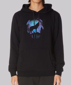 Moon Howling Galaxy Wolf Hoodie 3 Moon Howling Galaxy Wolf Hoodie 4