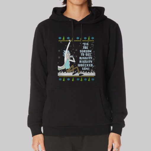 Morty Tis the Season to Get Schwifty Hoodie