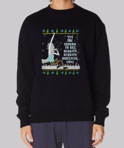 Morty Tis the Season to Get Schwifty Hoodie