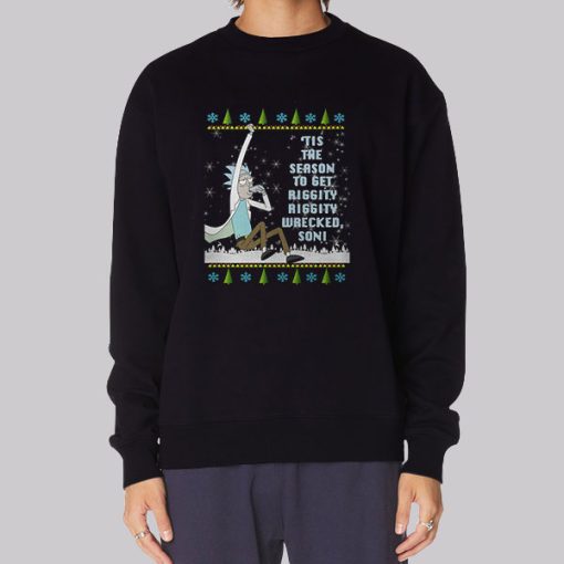 Morty Tis the Season to Get Schwifty Hoodie