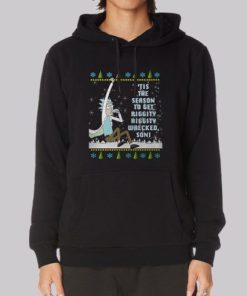 Morty Tis the Season to Get Schwifty Hoodie 4