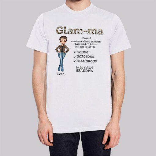 Mother’s Day Gift Grandma Glamma Hoodie