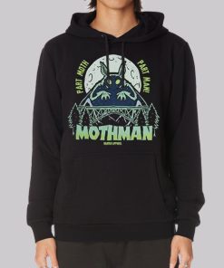 Mothman Owl Part Moth Part Man Hoodie Mothman Owl Part Moth Part Man Hoodie
