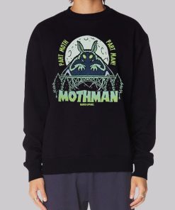 Mothman Owl Part Moth Part Man Hoodie