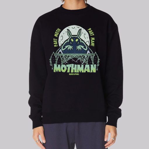 Mothman Owl Part Moth Part Man Hoodie