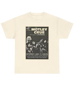 Motley Crue Paul Civic Center T-Shirt