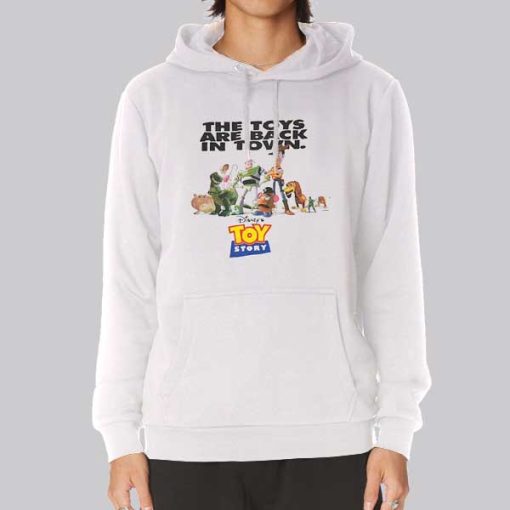 Movie Cartoon Vintage Toy Story Hoodie