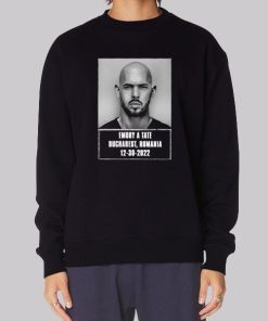Mugshot Graphic Andrew Tate Hoodie