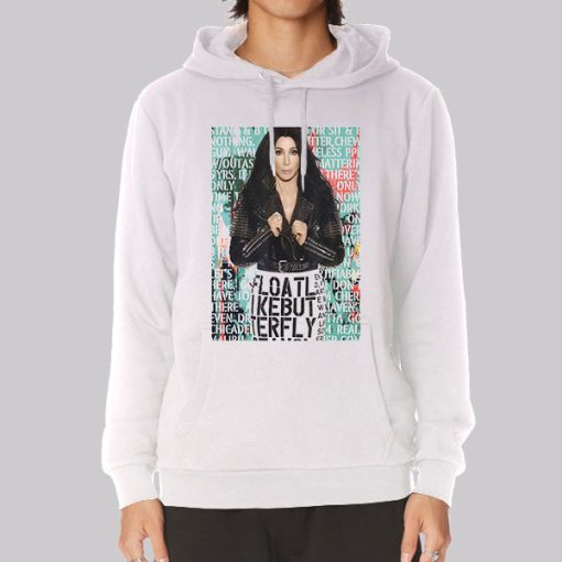 Mugshot Graphic Singer Cher Hoodie