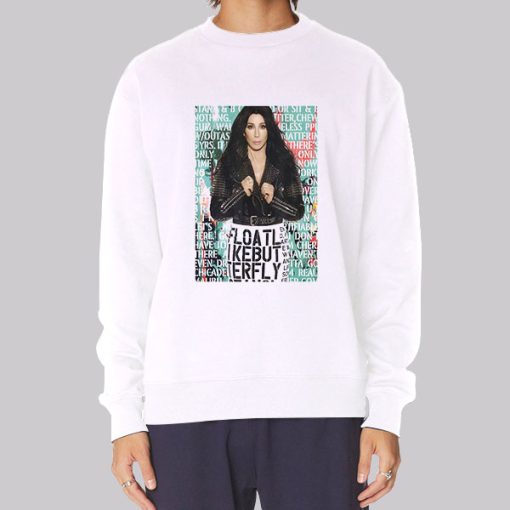 Mugshot Graphic Singer Cher Hoodie