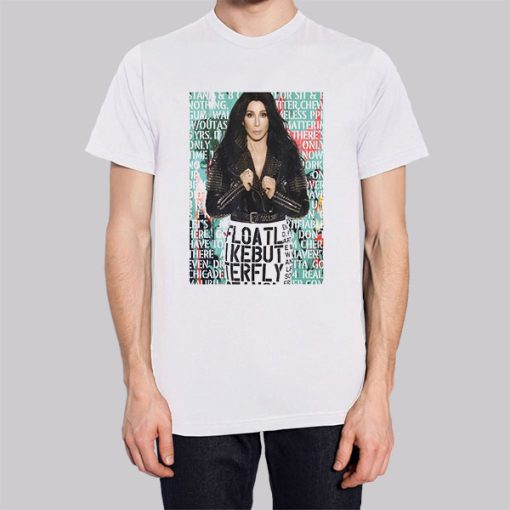 Mugshot Graphic Singer Cher Hoodie