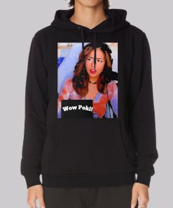 Mugshot Youtuber Pokimane Open Hoodie Mugshot Youtuber Pokimane Open Hoodie