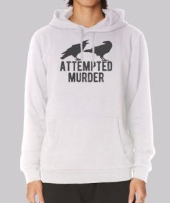 Murder of Crows Attempted Murder Hoodie 4