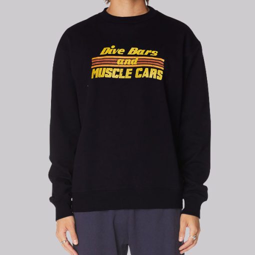 Muscle Cars and Dive Bar Hoodie