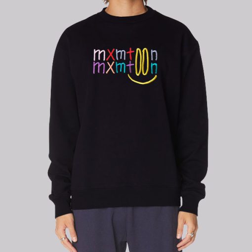 Mxmtoon Merch Rainbow Hoodie