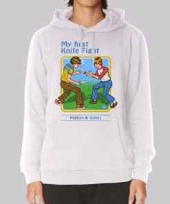 My First Knife Fight Children Hoodie