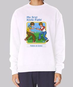 My First Knife Fight Children Hoodie